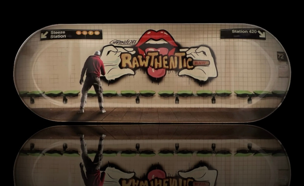 VASSOIO ROLLAGGIO GRANDE RAWTHENTIC SKATE GRAFFITI