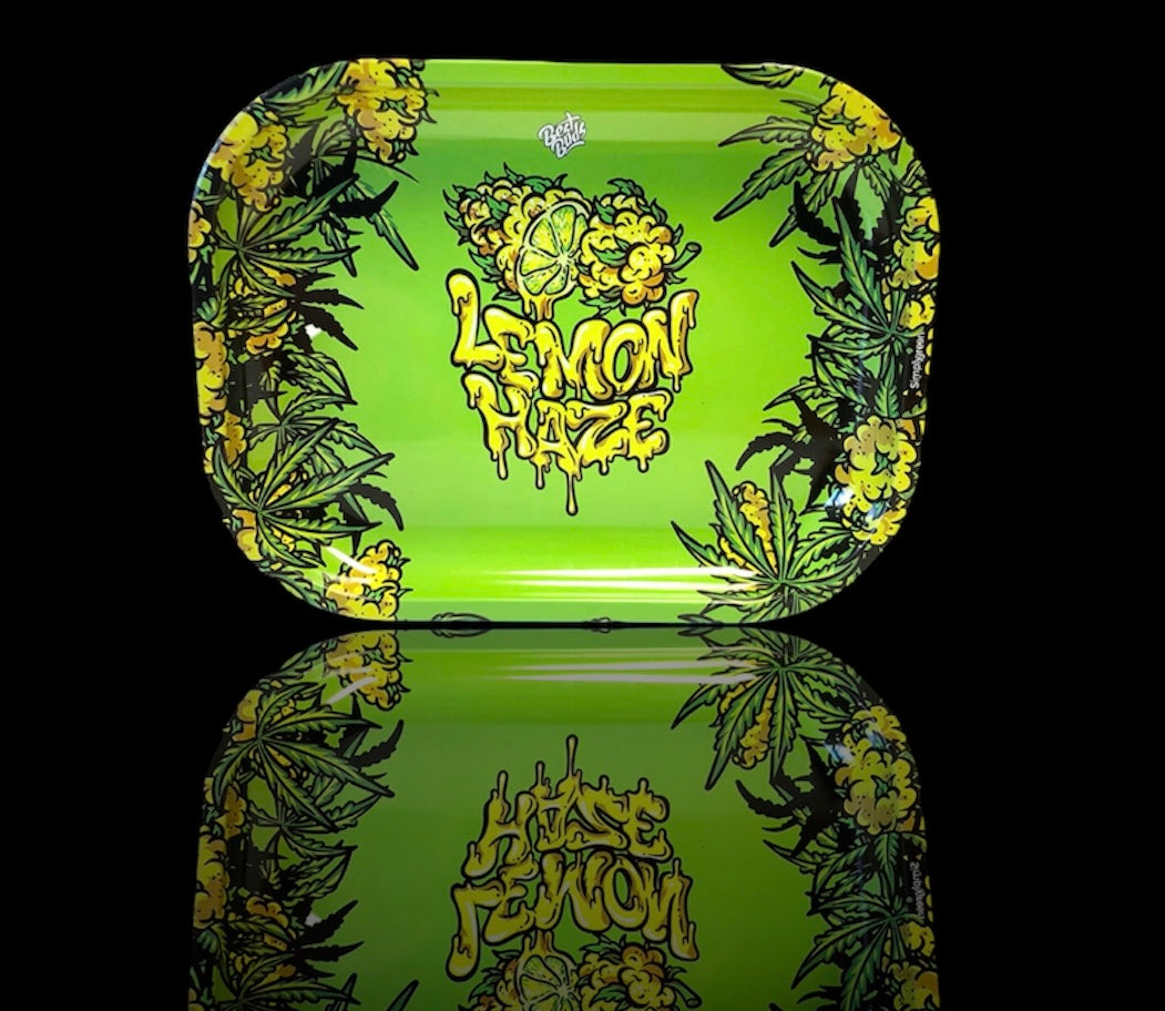 VASSOIO ROLLAGGIO PICCOLO BEST BUDS CON STORAGE BOX LEMON HAZE