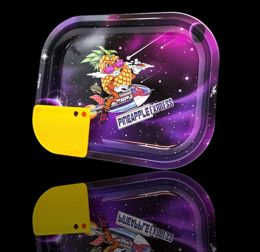 VASSOIO ROLLAGGIO PICCOLO BEST BUDS PINEAPPLE EXPRESS CON GRINDER CARD MAGNETICA